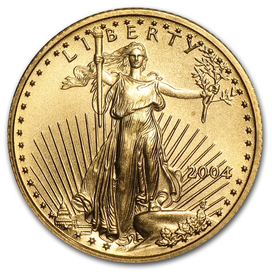 2004 1/10 oz Gold American Eagle BU 2004 1/10 oz Gold American Eagle BU
